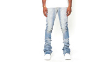 Custom Logo Wholesale Stack Wash Baggy Custom Men Jeans Custom Fashion Jeans Men1