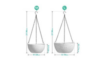 Wholesale Self- Watering Planter Hanging Pot Wall Hanging Hanging Baskets Plants Outdoor Garden Pot1