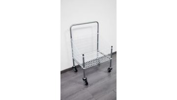 Special Four-Wheeled Folding Metal Push Cart