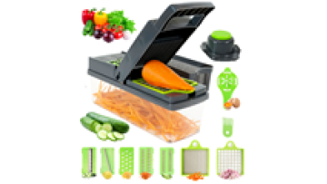 Top Seller 14-in-1 Kitchen Vegetable Cutter, Onion Dicer Chopper with Easy Cleanup1