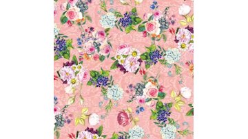 Cheap  Customization Print Design Polyester Spandex Stretch Silk satin Floral printed fabric,Sleepwear pajamas Fabric1