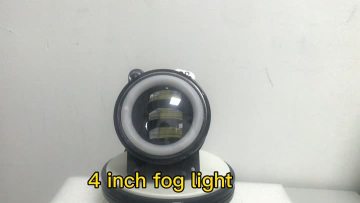Round fog light