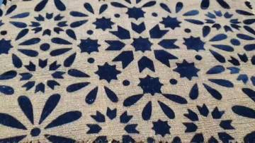 flocking mat for upholstery