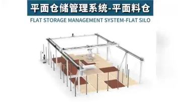 Intelligent flat storage system