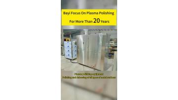 Plasma polishing for smooth and flawless surfaces