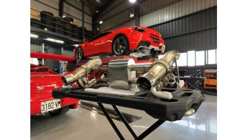 Ferrari 488 Titanium Exhaust pipe system
