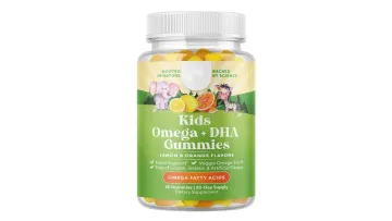 Private Label Kids Omega + DHA Gummies Support Brain Development and Eye Health - Kids Omega DHA Gummies1