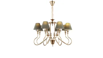 Elegant Gold European Chandelier Pendant Lamp for Luxury Spaces1