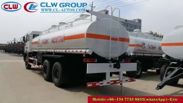 2 Axle 10cbm Fuel Oil Drawbar Trailer