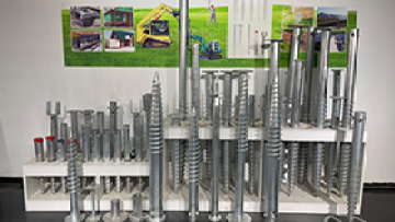 Galvanized U Ground Screw
