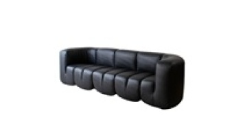 modern minimalist creative medieval small apartment designer small sofa beauty salon home stay reception Nordic leather sofa1