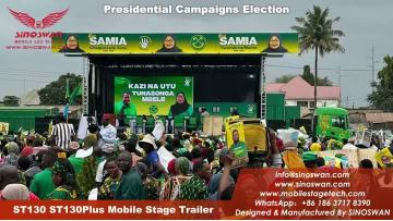 Reliable Mobile Stage Solutions for Election Rallies in Africa & South America
