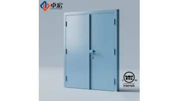Zhuohong UL Listed 90 Minute Commerical Steel Fire Exit Door with Frame1