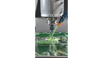 Large automotive mold base processing