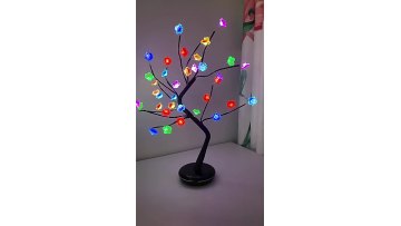 RGB Colorful Remote Control LED Cherry Tree Table Night Lamp Home Decoration Gift Party Holiday Wedding Christmas Ambient Light1