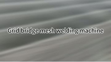 Grid bridge mesh weled machine