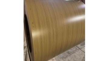 Light yellow wood-grain color-coated coil~1