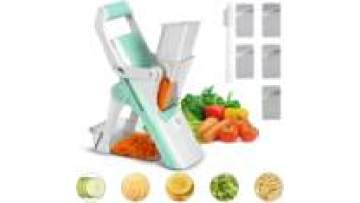 5 in 1 Multifunctional Vegetable Cutter Adjustable Manual Slicer Potato Fruit Grater Shredder Manual Kitchen Gadget1