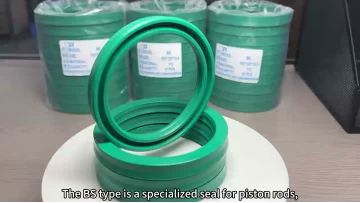 BS Series Dual-Lip Piston Rod Seals | Heavy-Duty Hydraulic Cylinder Seal Solutions