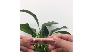 Gold Aluminum Lipstick Tube Magnetic Empty Lipstick Tube1