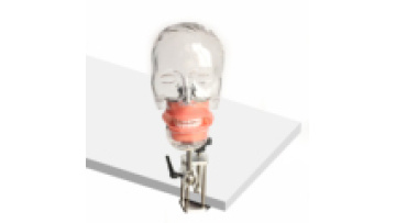 Dental Simulator with Tooth Model and Screw-in Teeth - Soft Silicone Gum Phantom Head with Torso Set1