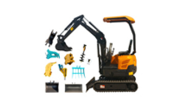 XN16 Mini Crawler Excavator: 1.6 Ton New Condition Garden Digging Machine - Prices1