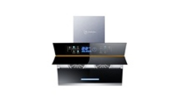900MM Two Motors Heater Auto Clean  Gesture Control Kitchen Exhaust Range Hood Kitchen Chimney Exhaust Hood1
