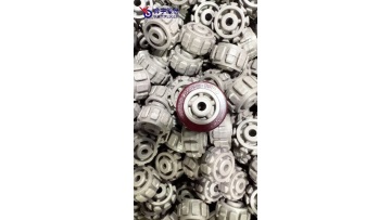 Light duty purple red pu caster wheel 