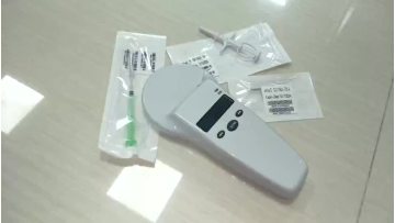 134.2khz RFID Handheld animal tag Reader meet FDX-B/HDX1
