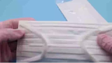 disposable flat mask