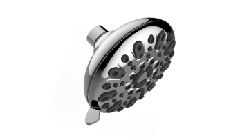 Luxury Top Ceiling Shower Head 5 Inch 6 Jet Bathroom Rain Shower1