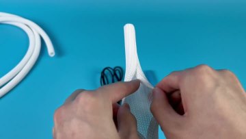 Braided cable sleeve wire harness