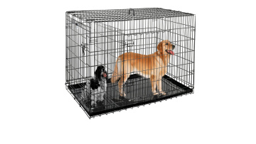 Made in China factory direct sale foldable iron dog cage for dogs1