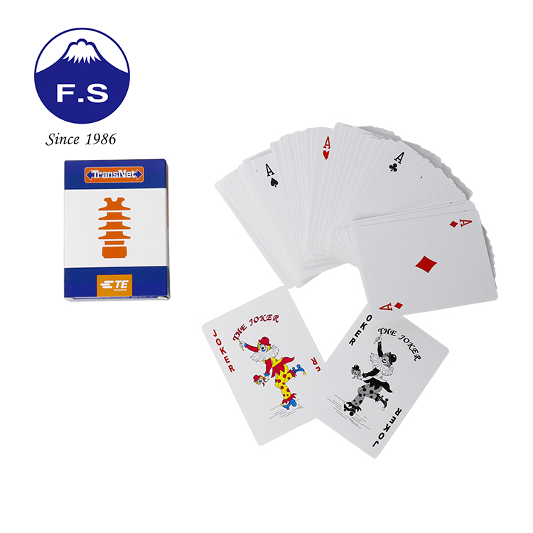Custom Cmyk Advertising Playing Card With Box