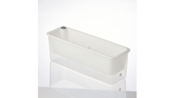 Crystal Cream Plastic Planting Pot Self-absorbing Small Family Balcony Self-planting Pot1
