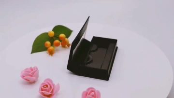 black false eyelash box