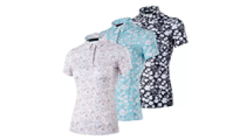 Custom Pattern Golf Polyester Polo Shirts for Women High Quality Shirt1