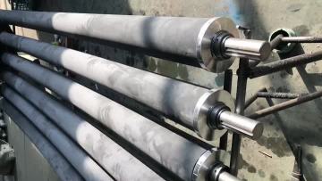 rubber coated arc-shaped roller video