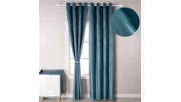 Newest design foil printing crushed velvet curtains gold silver stamping green velvet fabric for curtains1