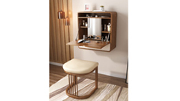 Light Luxury Wall-mounted Dressing Table Modern Minimalist Dressing Table Small Apartment Bedroom Mini Dressers Vanity Desk1