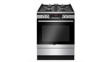 Home Cooking Range Black Freestanding Gas Oven