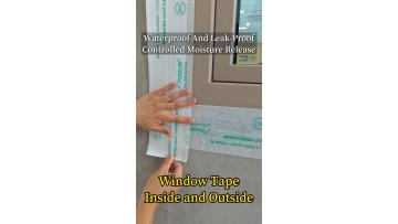 Waterproof Adaptive Tape for Inset Flush Window Sealing