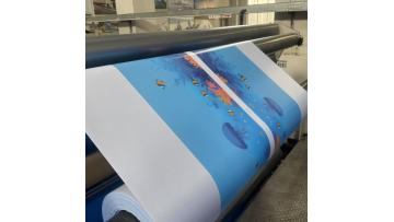 Livite 0.5mm blue and white PVC durable coated fabric pool materials is in production.