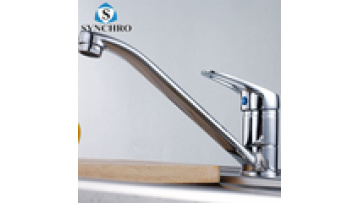 High Quality Brass Basin Mixer - Single Lever Stainless Steel Faucet from Made-in-China Sanitary Ware Factory1