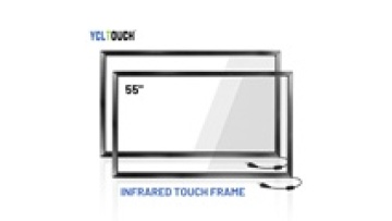 YCLTOUCH high quality 55 inch plug and play interactive ir multi touch frame1