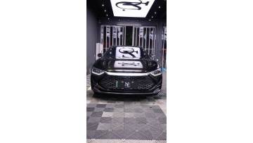 MP19-P Metal Paint Black Car Wrap