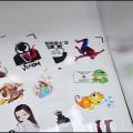 Waterproof Permanent Adhesive UV Transfer Stickers For Gift Box