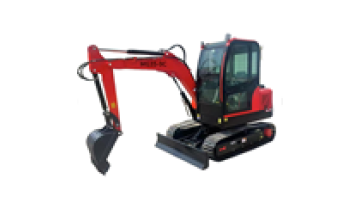 380mm Push Blade Excavator for Removing Roots and Plant Debris - 3t Excavator Sales1