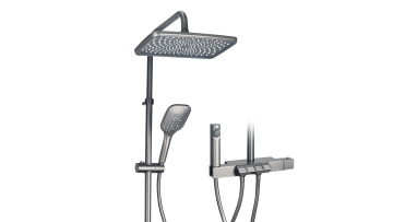 Piano Key Thermostatic Bathroom Shower Faucet