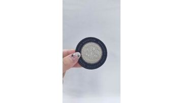 Three-dimensional silicone stamp